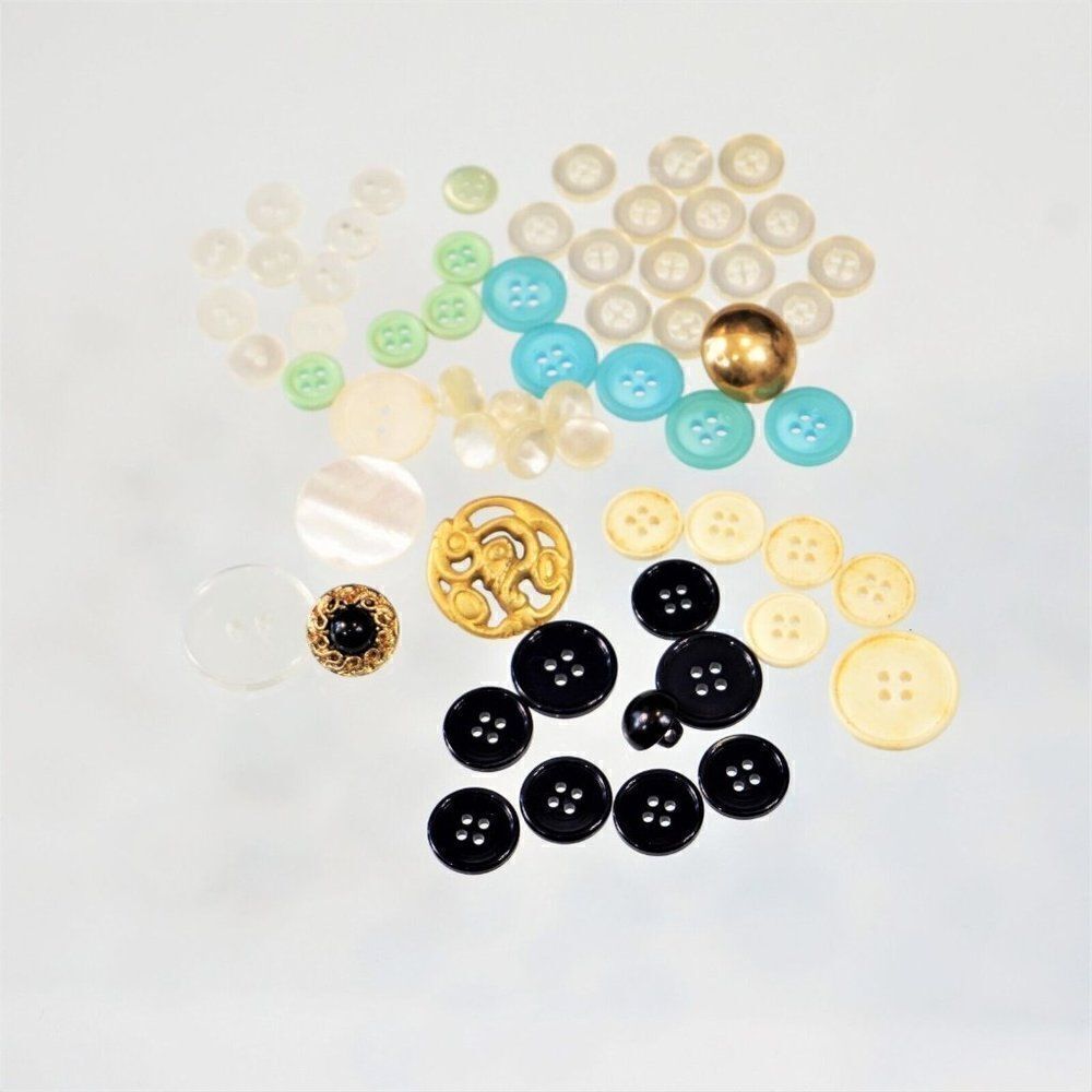 Vintage Buttons Mixed Lot - Picture 11 of 13
